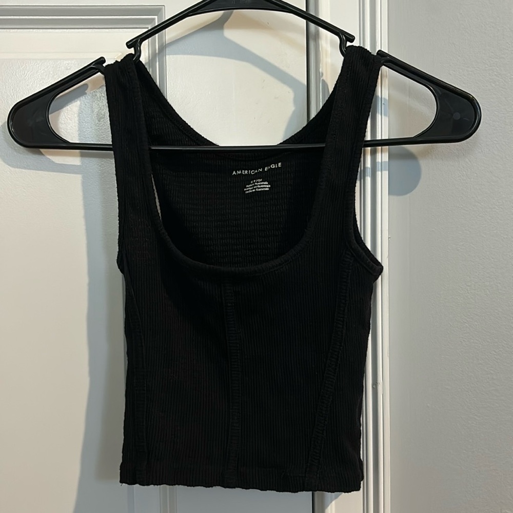 American eagle black tank top